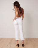 JEANS ALEX COUPE EVASEE / WHITE - Yoga Jeans