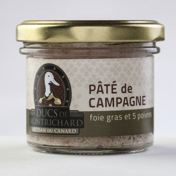 Pâté Foie gras 5 poivres 86gr - Ducs de Montrichard