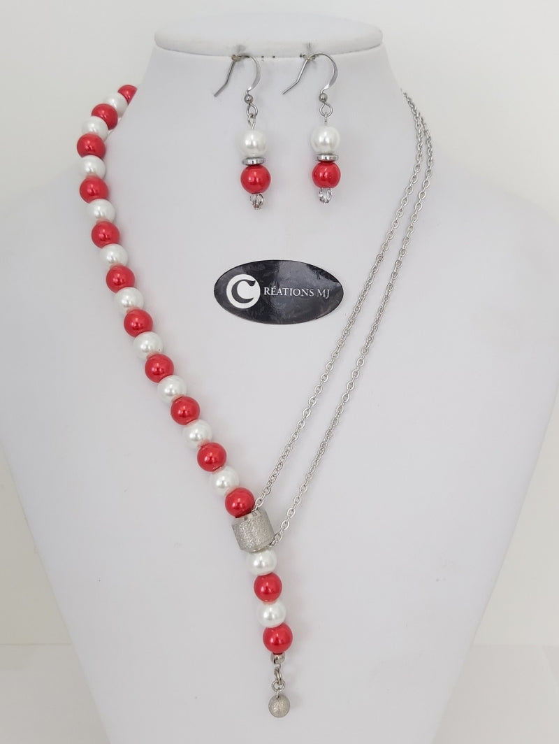 Collier court et b-oreille par Créations MJ