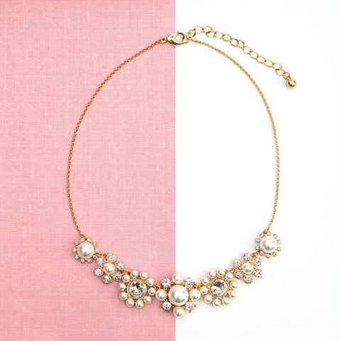 Vintage pearl collar necklace - Don't AsK