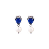 Pearl blue accent stud - Don't AsK