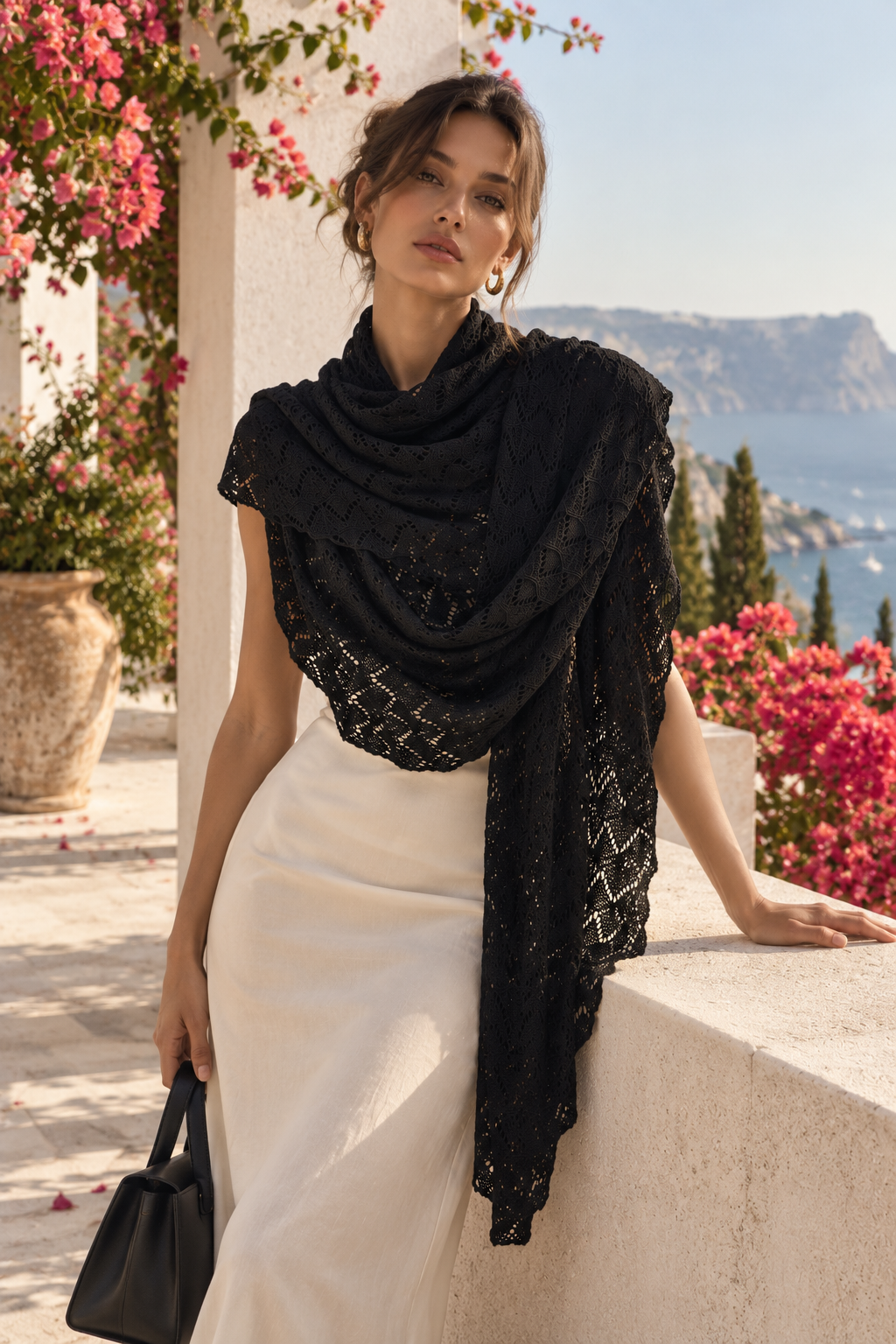 Syracus scarf by Anne de Shalla
