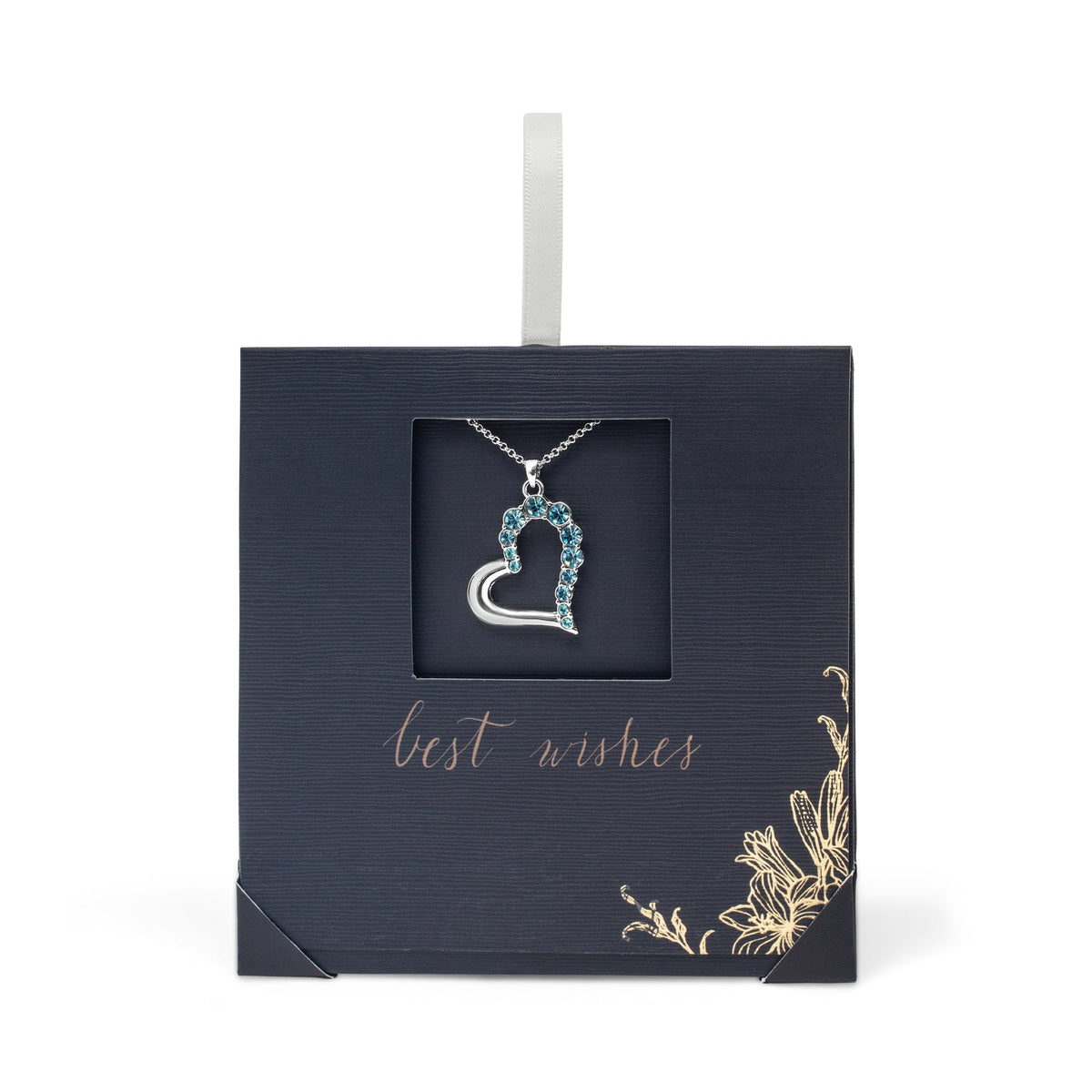 Holiday Necklace Collection – Rhodium-Plated with Swarovski Crystals and CZ Accents