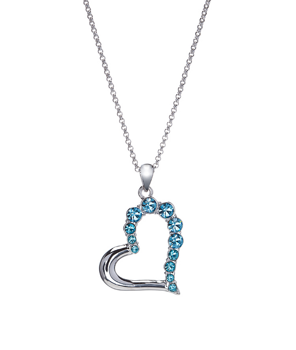 Holiday Necklace Collection – Rhodium-Plated with Swarovski Crystals and CZ Accents