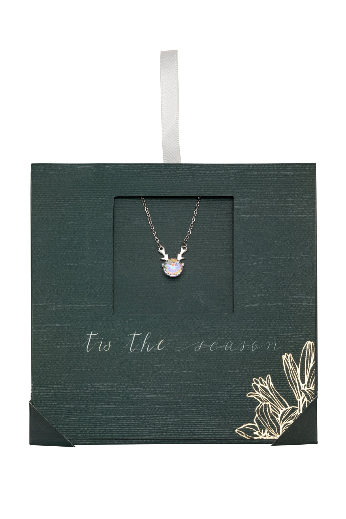 Holiday Necklace Collection – Rhodium-Plated with Swarovski Crystals and CZ Accents