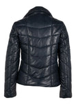 MANTEAU CUIR FEMME - ROMEA - MAURITIUS