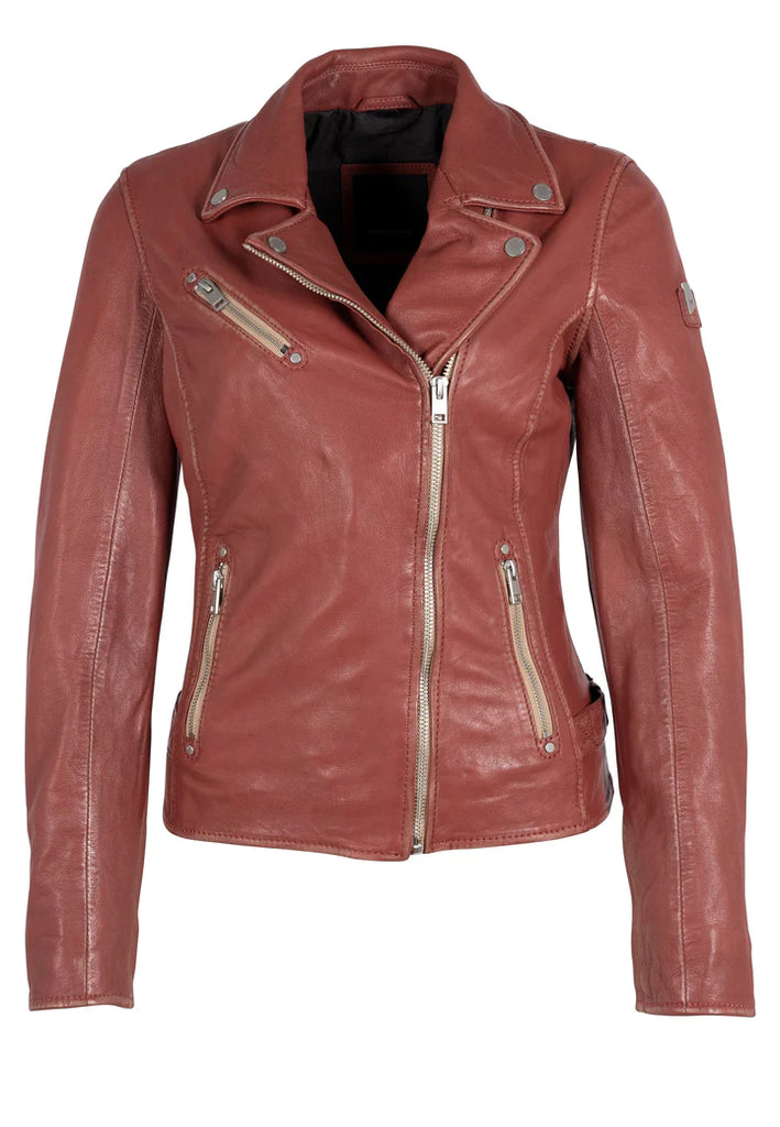 MANTEAU CUIR FEMME - SOFIA - MAURITIUS
