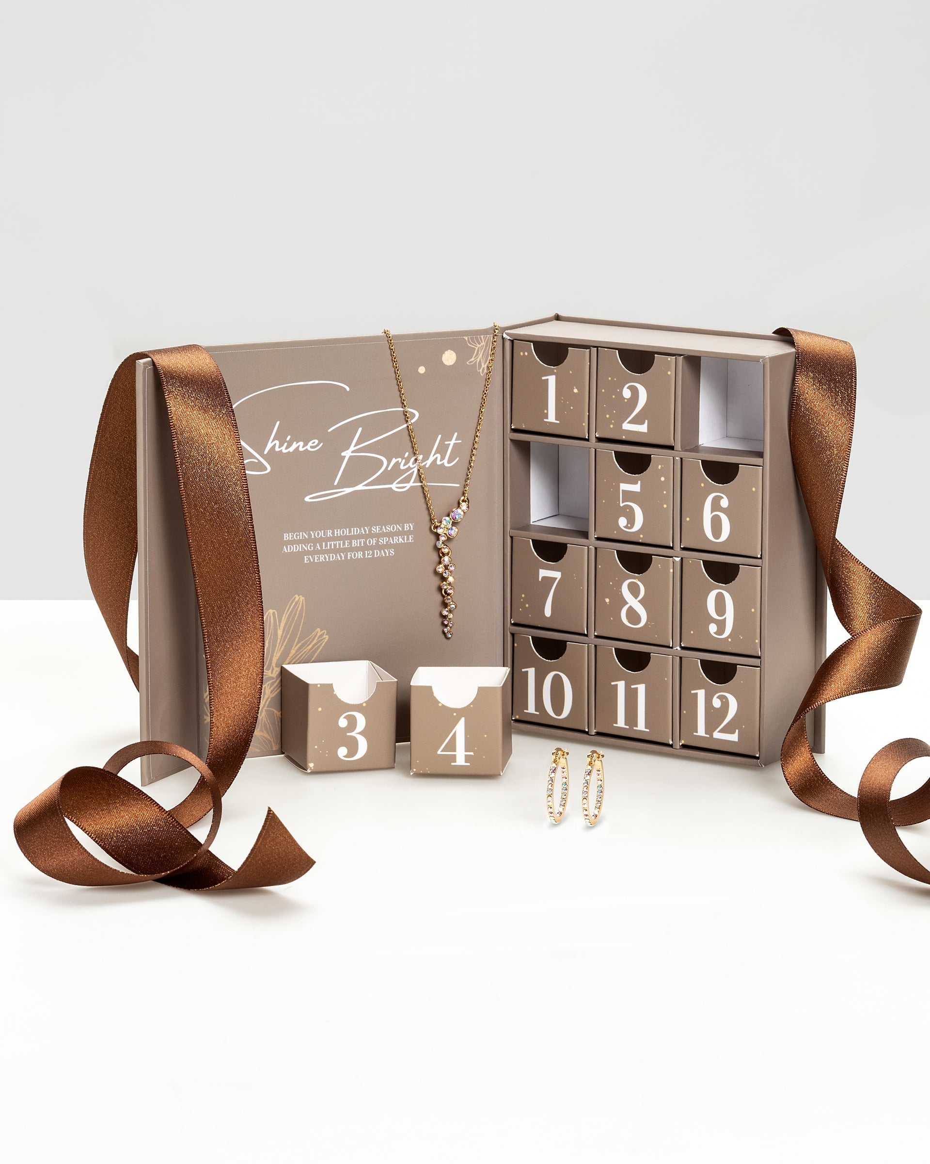 12 Days of Christmas Swarovski Crystal Jewelry Advent Calendar - La Braderie de Mode Québécoise en Ligne