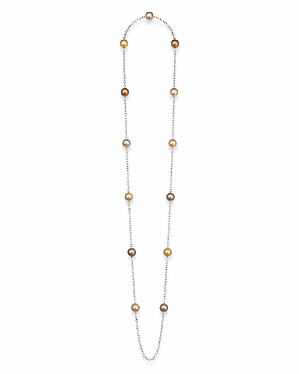 InstaGlam - Swarovski Pearl Rolo Necklace