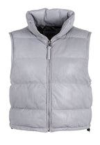 VESTE CUIR FEMME - ELLICE - Light Grey