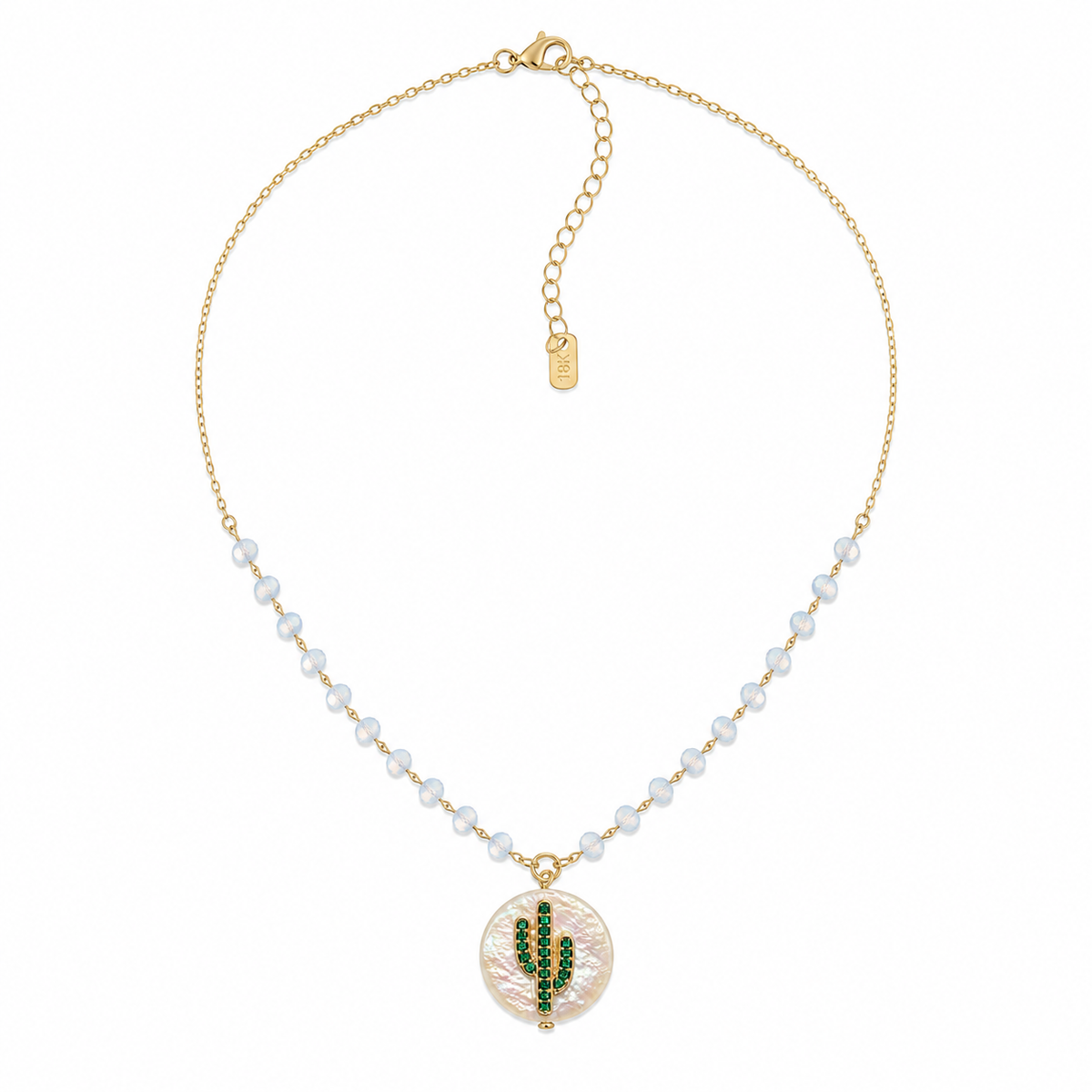 InstaGlam - Cactus Freshwater Pearl Necklace