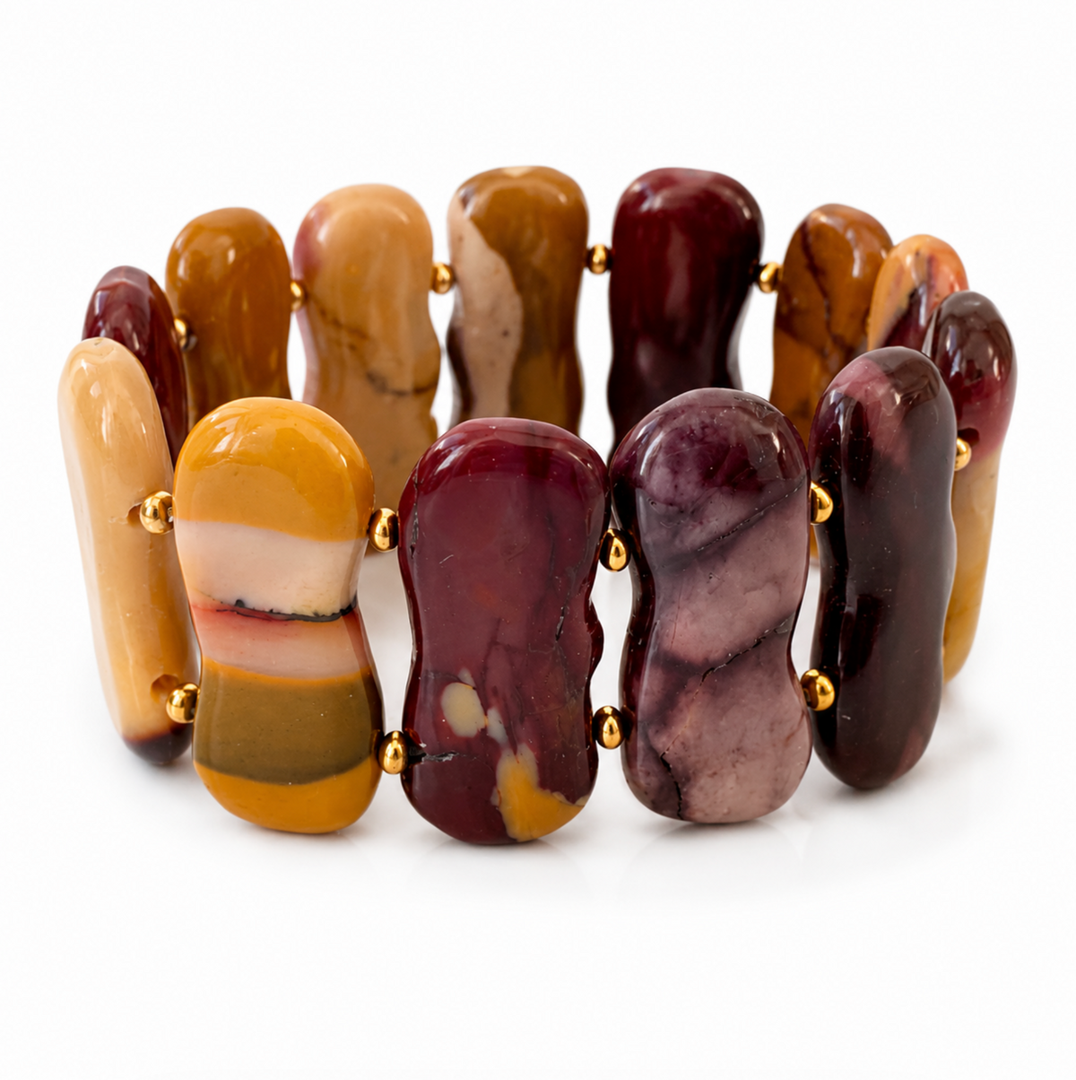 InstaGlam Montréal Atelier – Mookaite Statement Cuff Bracelet