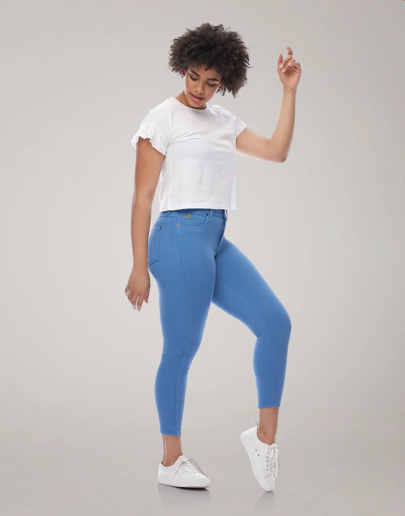 JEANS RACHEL COUPE ETROITE / MARINE - Yoga Jeans