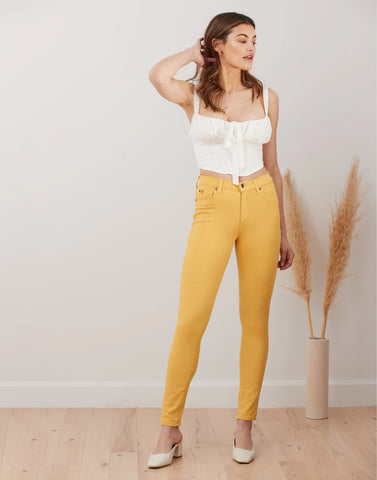 JEANS RACHEL COUPE ETROITE / Sunshine