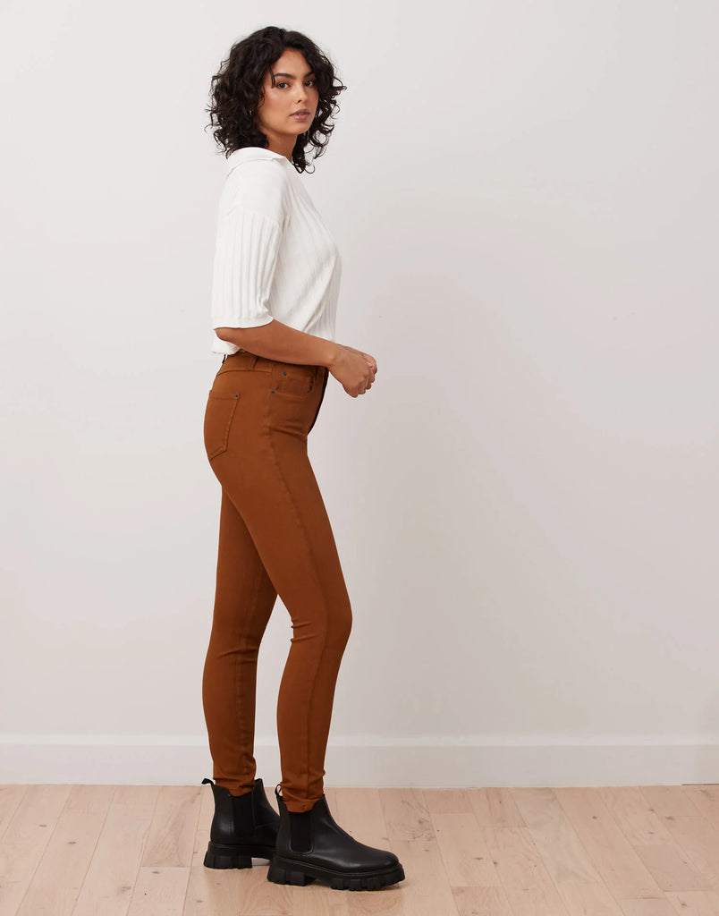 Jeans Rachel coupe étroite / Deep Cannelle
