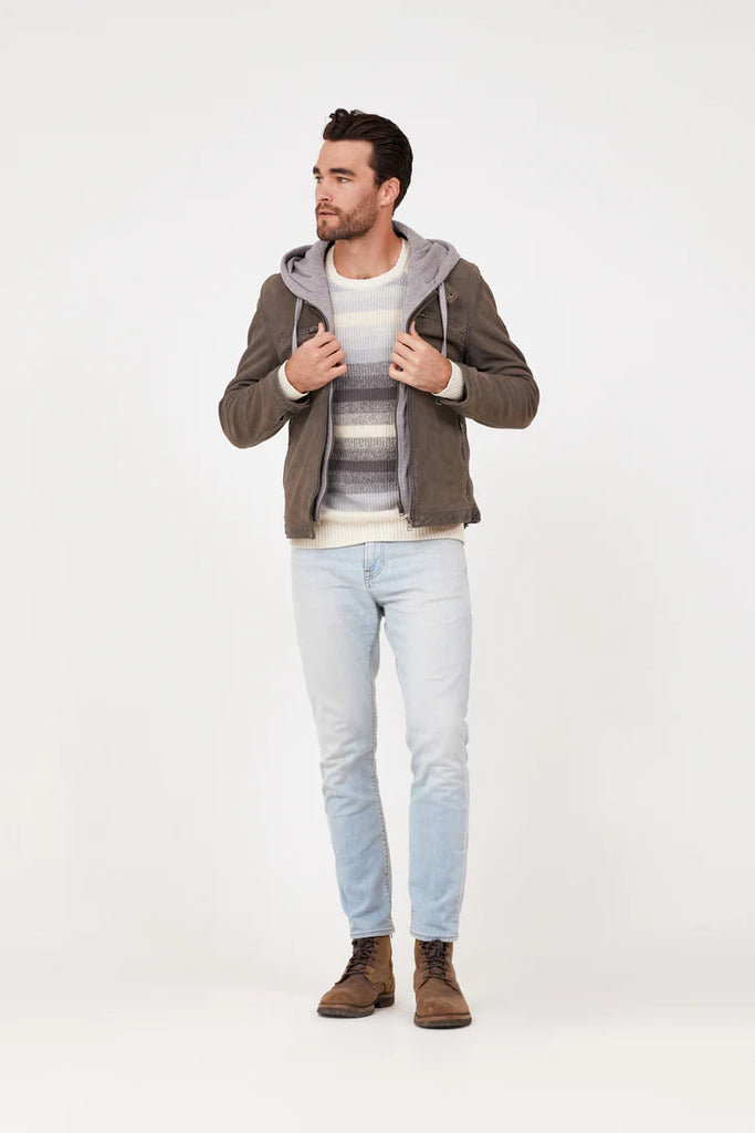 MANTEAU CUIR HOMME - JONNO - MAURITIUS