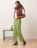 JEANS CHLOE COUPE DROITE / GREEN EYES - Yoga Jeans