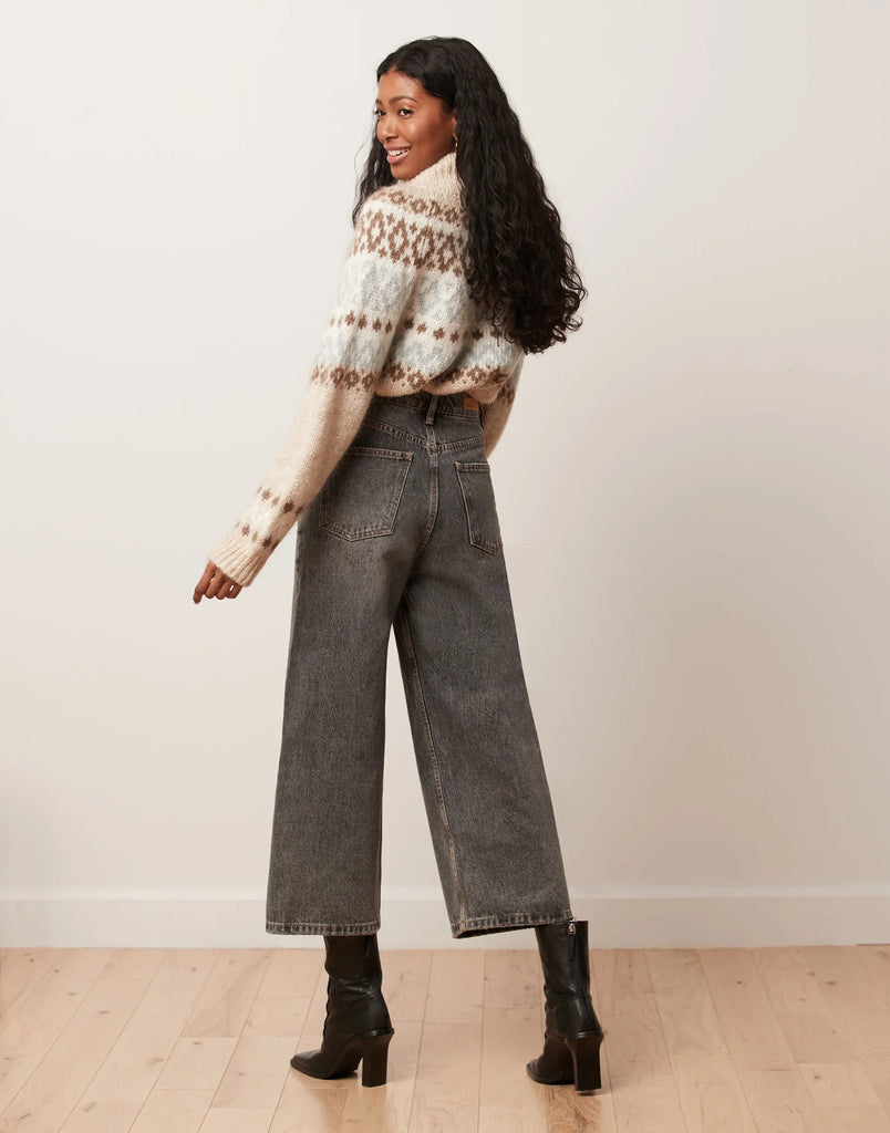 JEANS LILY COUPE TRES EVASEE / GREY - Yoga Jeans