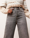 JEANS LILY COUPE TRES EVASEE / GREY - Yoga Jeans