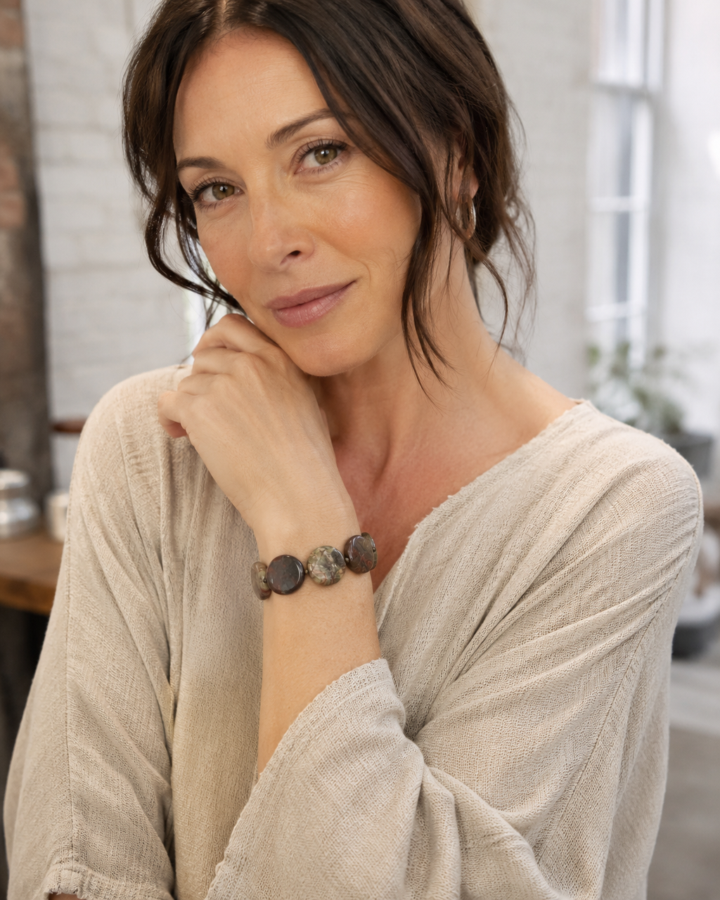 InstaGlam - Jasper Bracelet