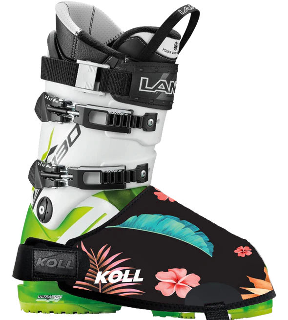 COUVRE-BOTTES IMPRIMÉS  | KOLL, Noir à fleurs