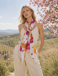 Foulard Fleurs de Lys par Anne de Shalla