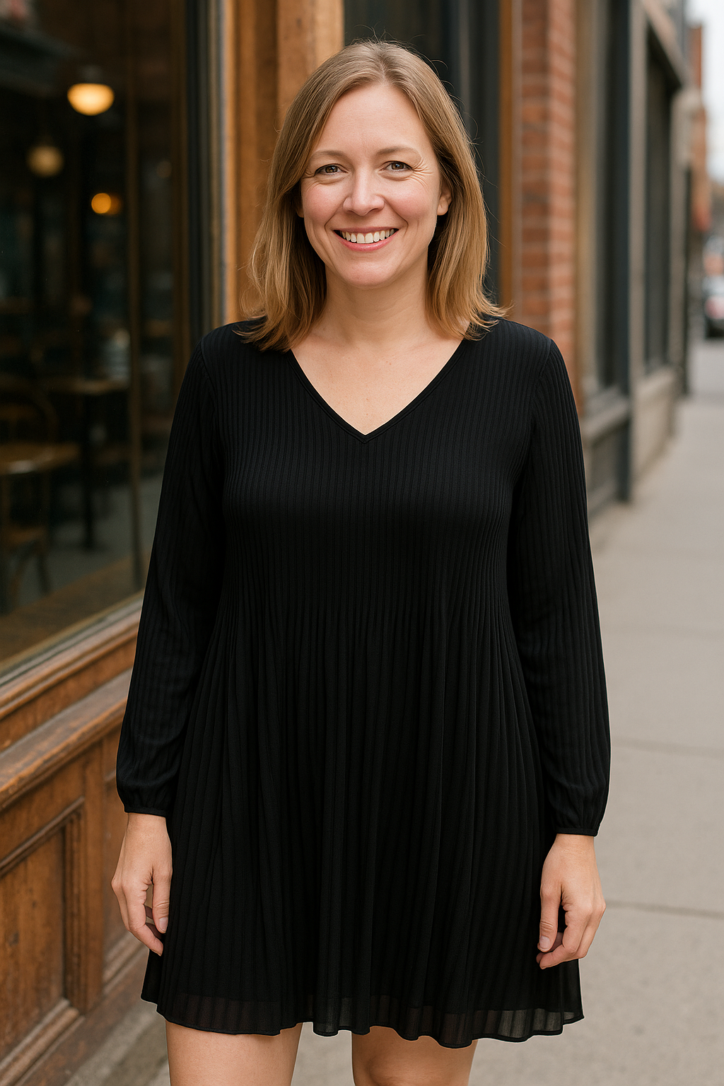 Robe tunique noir par Les Choix de Gaby