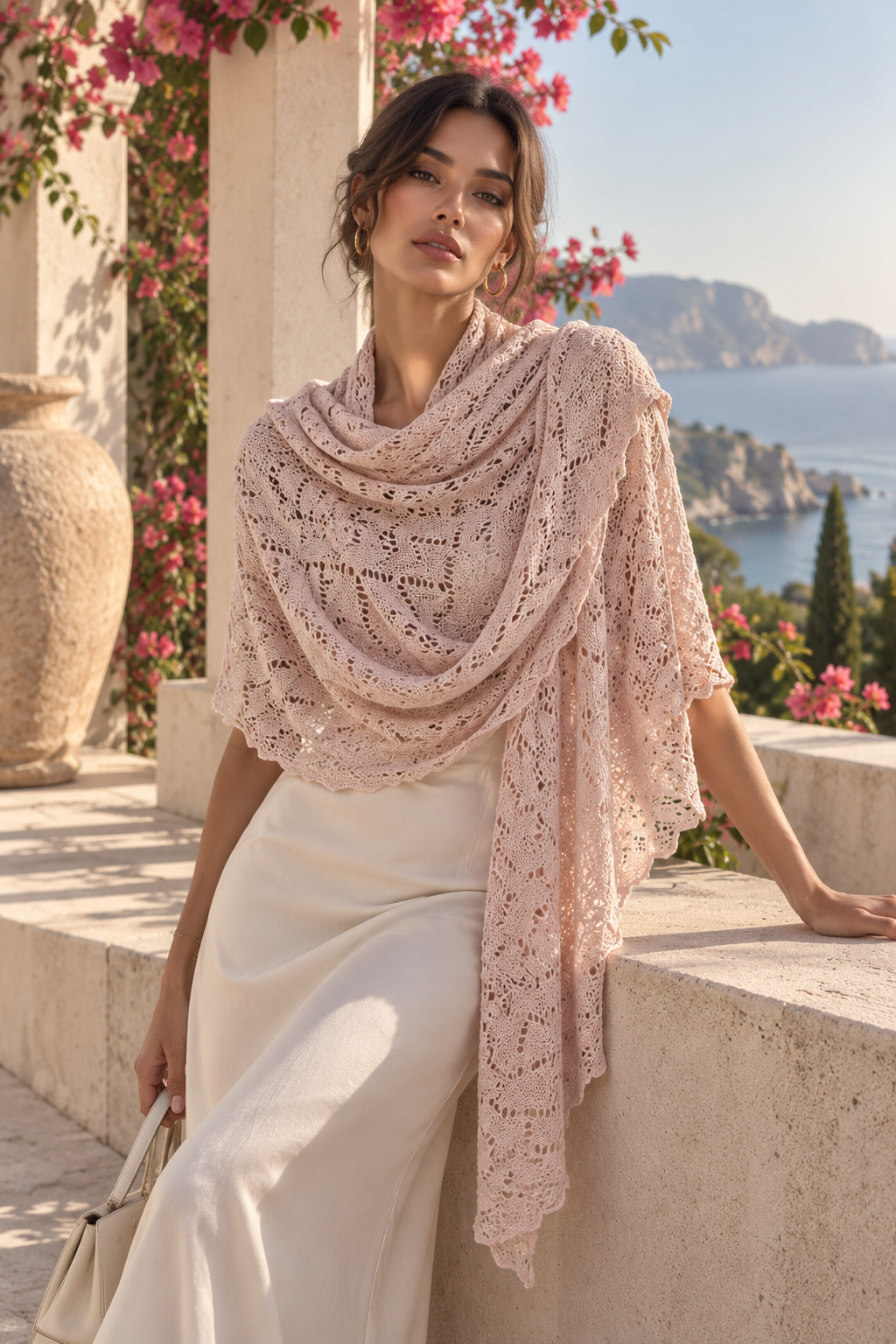 Syracus scarf by Anne de Shalla