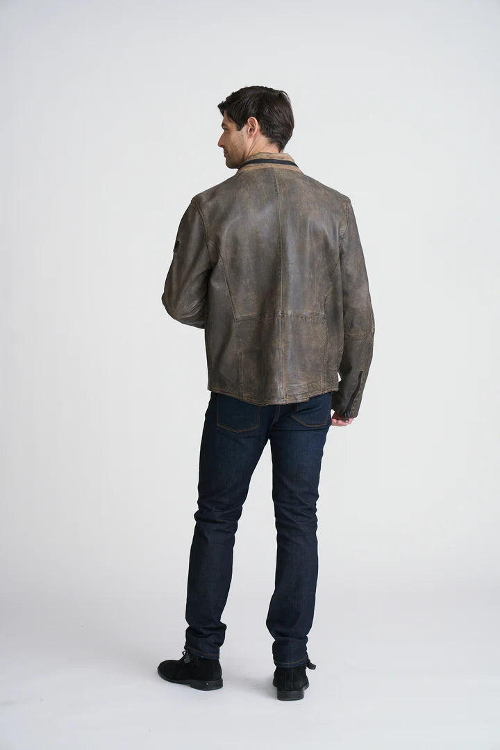 Veste en cuir Cove UF