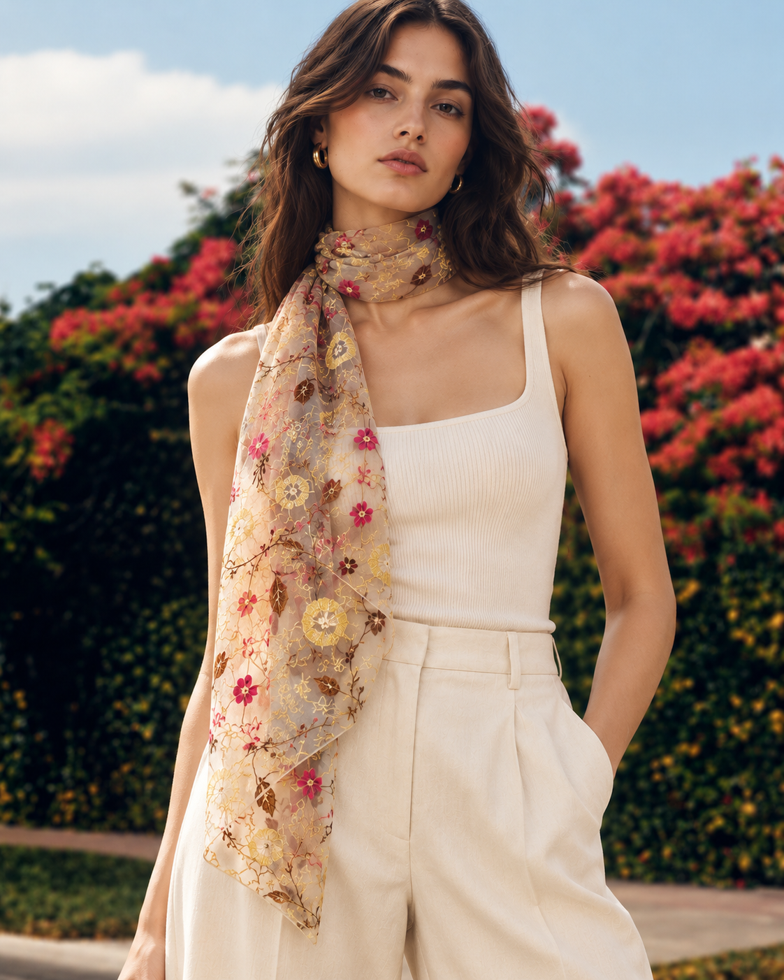 Scarf by Anne de Shalla