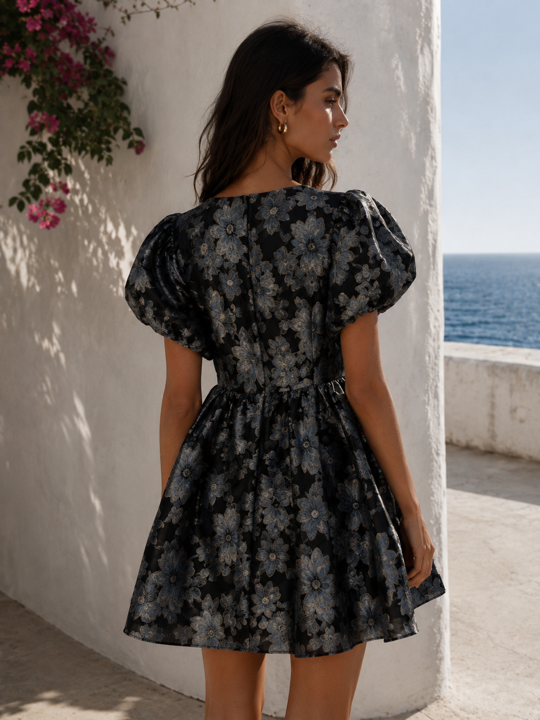 Robe Florale Nocturne par Les Choix de Gaby