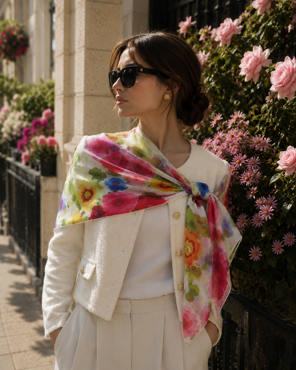 Scarf by Anne de Shalla