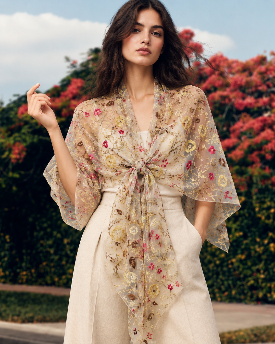 Scarf by Anne de Shalla