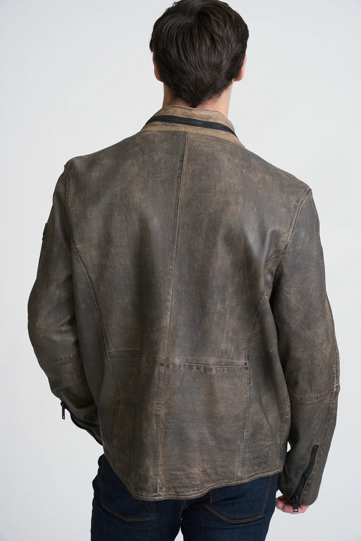 Veste en cuir Cove UF