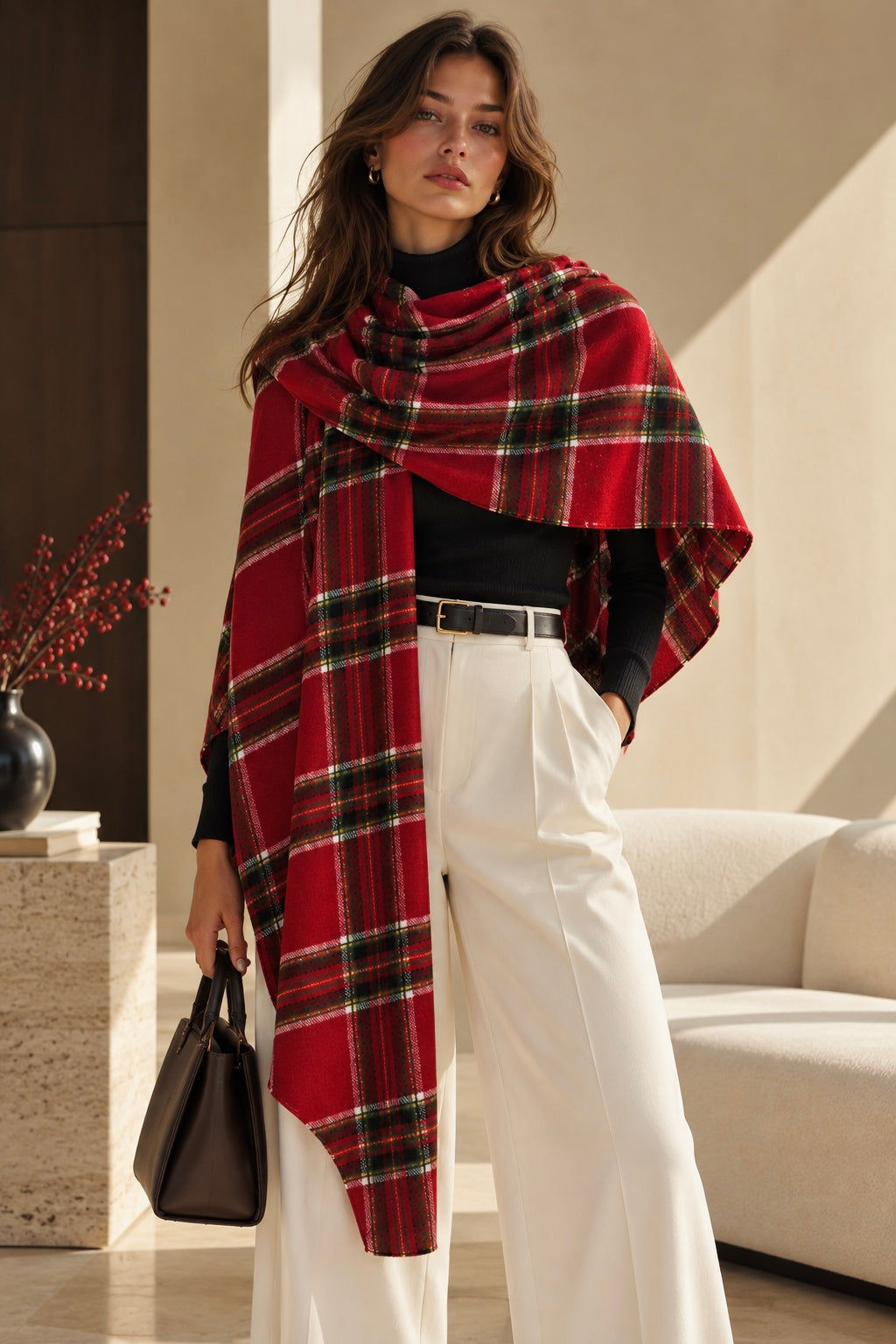 Syracus scarf by Anne de Shalla