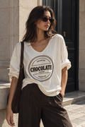 T-shirt CHOCOLATE par Eternelle
