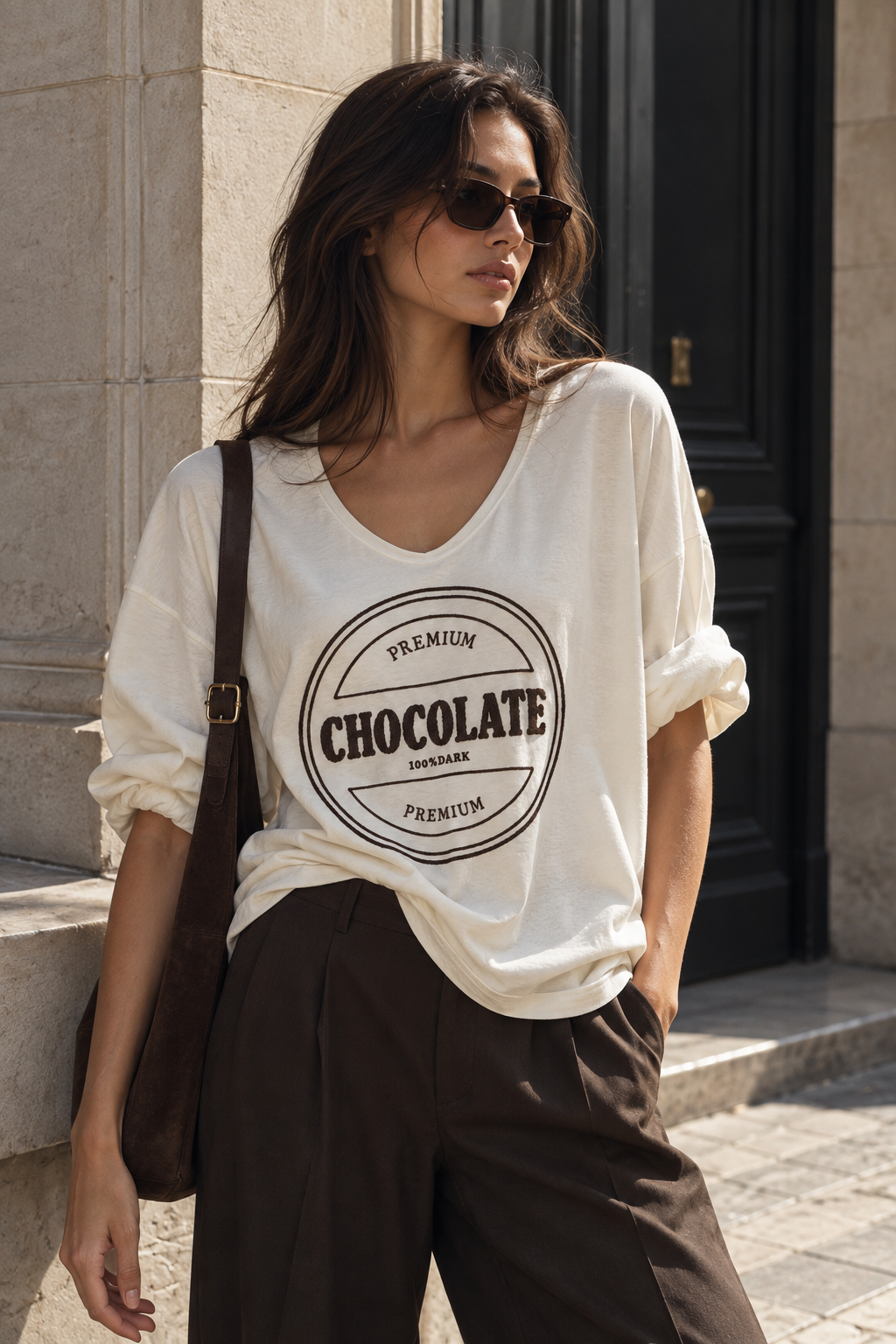 T-shirt CHOCOLATE par Eternelle