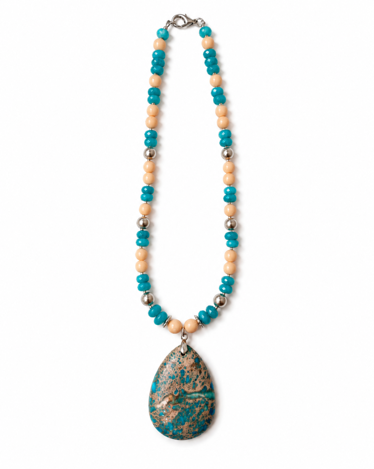 InstaGlam Turquoise Coast Statement Necklace