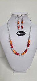 Collier court et b-d'oreilles par Créations MJ