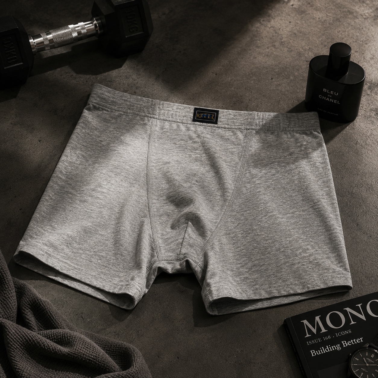boxer homme cotton et lycra (3 boxers) - Pedro Sport
