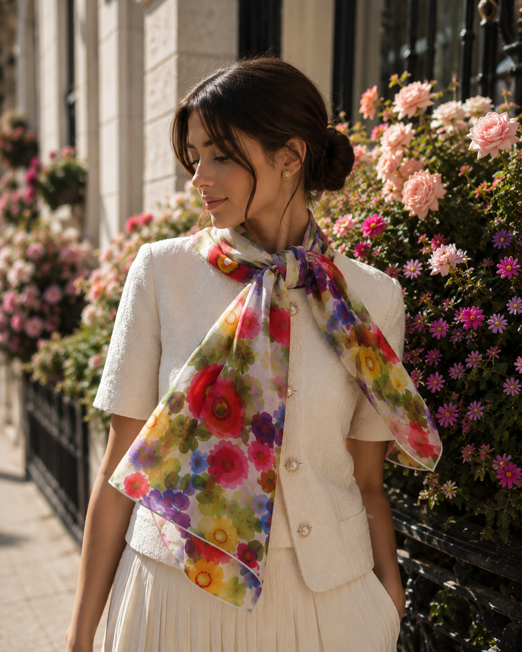Foulard Challi par Anne de Shalla