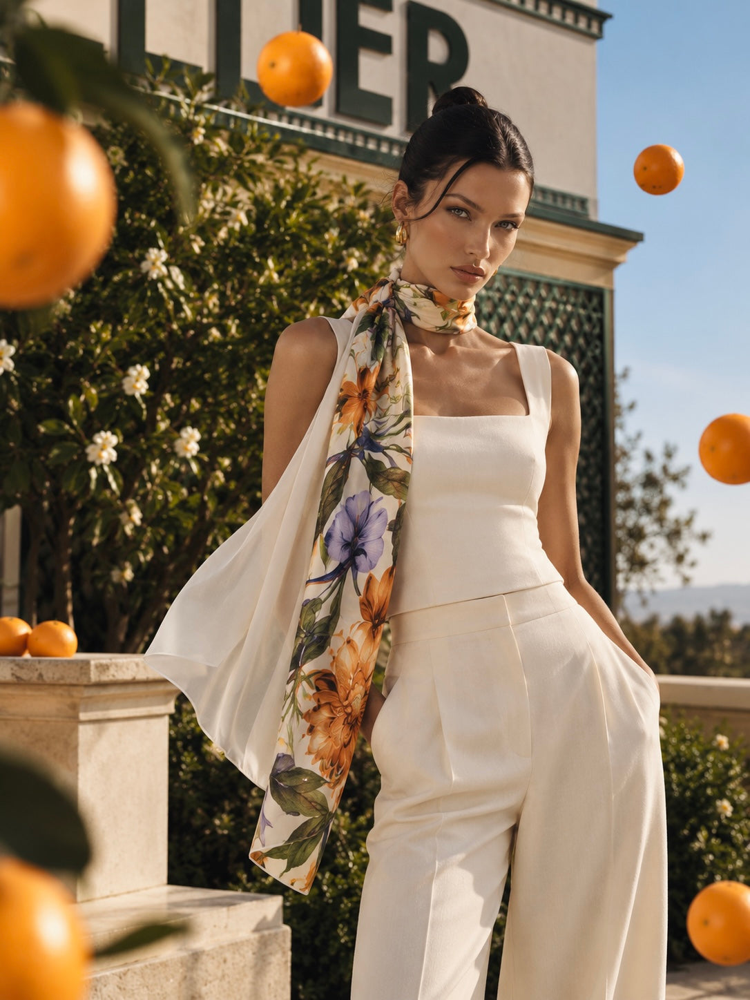 Scarf by Anne de Shalla