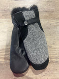 Brume pour Femme Moufles en Cuir véritable