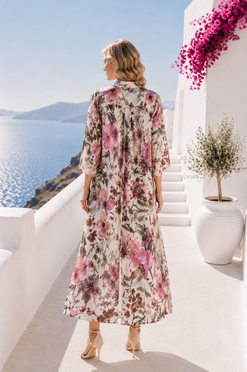 Par-dessus Robe Romance Fleurie par Eternelle