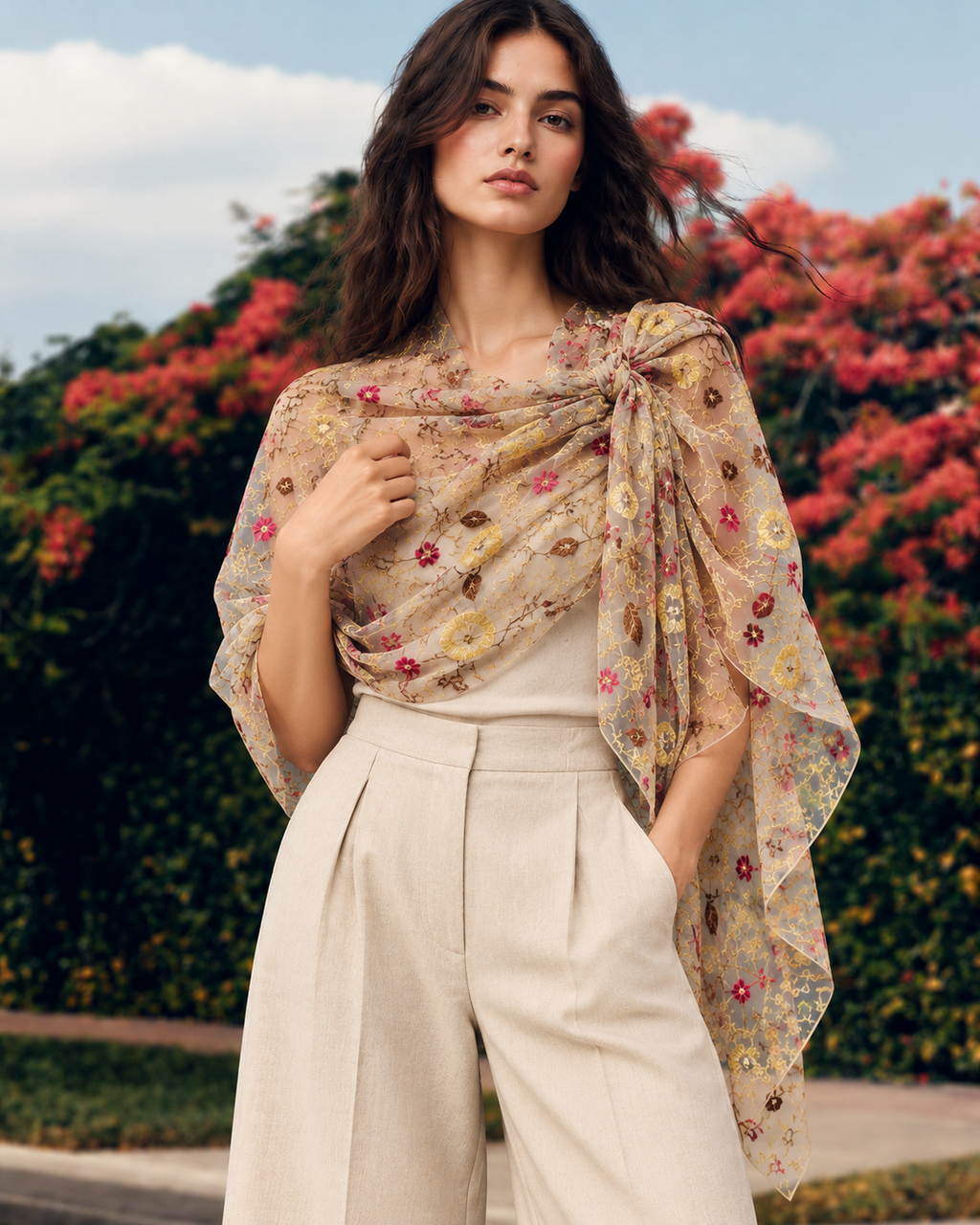 Scarf by Anne de Shalla