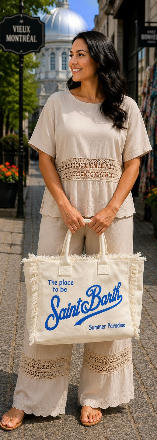 Sac d’été St Barth en toile par Furlux