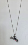 Collier long moto par Créations MJ
