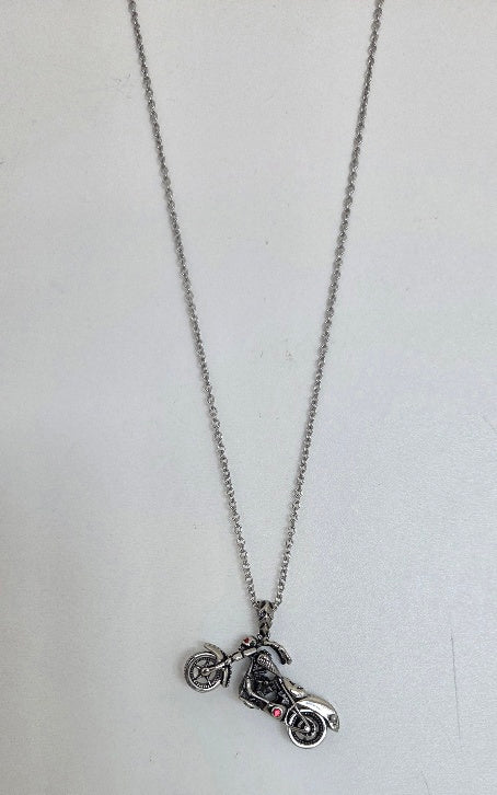 Collier long moto par Créations MJ