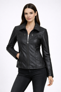 Veste en cuir
