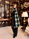 Foulard carreau forest unisexe par Anne de Shalla